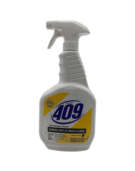 28161 - 409 Multi Surface Cleaner - Lemon Fresh 9/32oz. - Box:  - Loc: I9