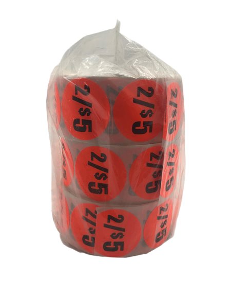 28212 - 2/$5 Label Price- 3pk - Box:  - Loc: P0