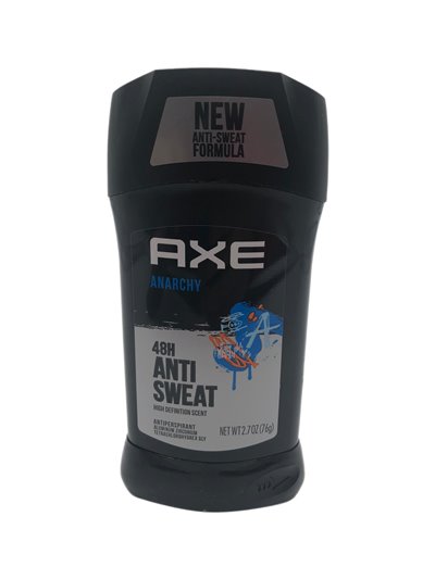 28216 - Axe Stick Anarchy Anti Sweat For Men  - 12/2.7 oz. - Box:  - Loc: K8