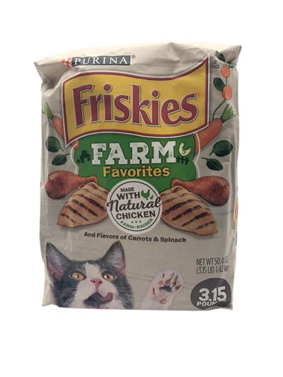 28360 - Friskies FMR Chicken Spin DR - 3.15lb (Case Of 4) - Box:  - Loc: S2