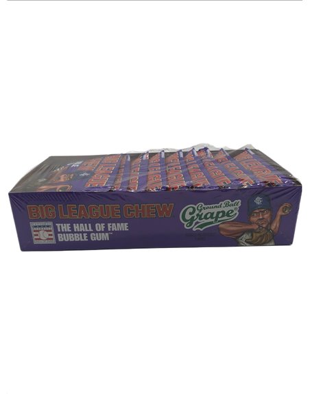 28523 - Big League Chew, Ground Ball Grape - 12 Count - Box:  - Loc: 21M