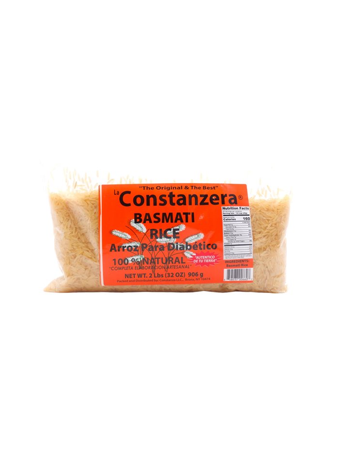 28550 - La Constanzera Basmati Rice (Diabetico) - 2 lb. ( 32 oz. ) - Box:  - Loc: R4