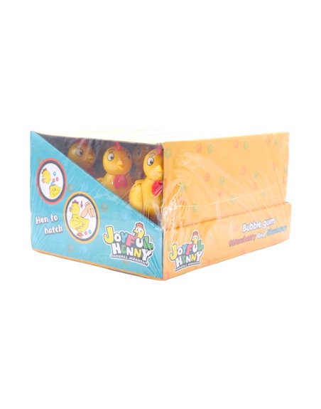 28556 - Ginger Snap. Joyful Henny Gumball Machine (Bubble Gum, Strawbewrry & Blueberry Flavor) - 12 Count - Box:  - Loc: L7