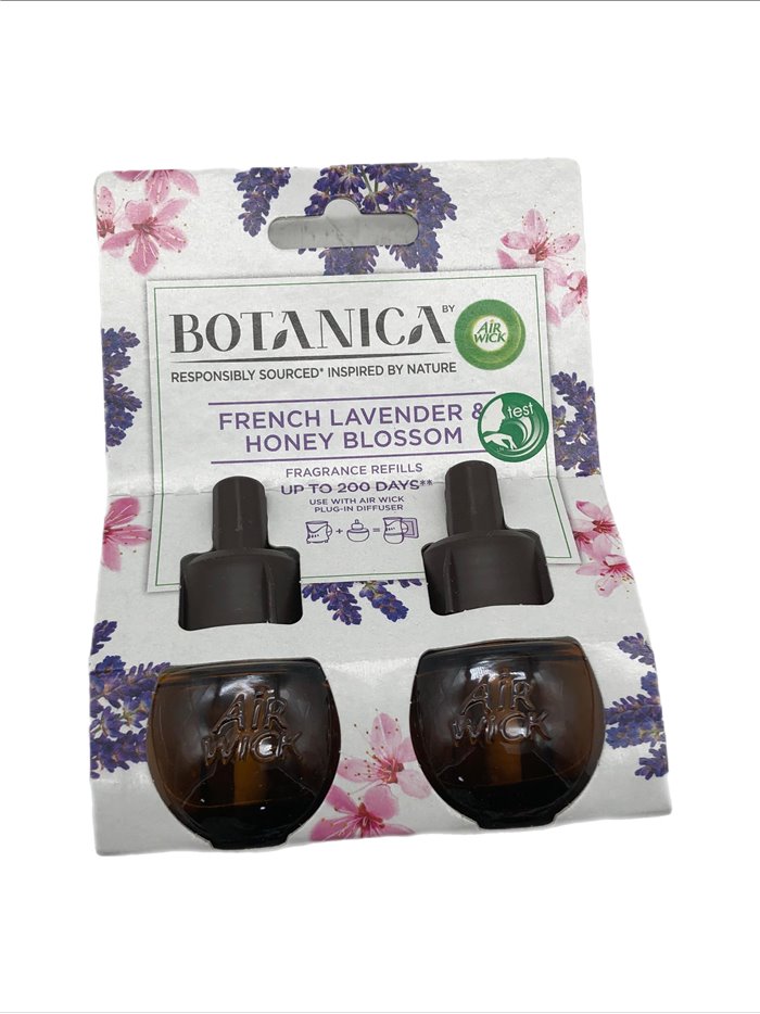 28599 - Air Wick Essential Oils Refill, French Lavender & Honey Blossom - 2ct. (Case of 7) - Box:  - Loc: I7