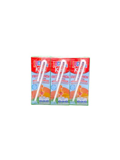 34044 - Juiful Kid Fruit Punch - 6.8oz. (Pack of 24) - Box:  - Loc: F1