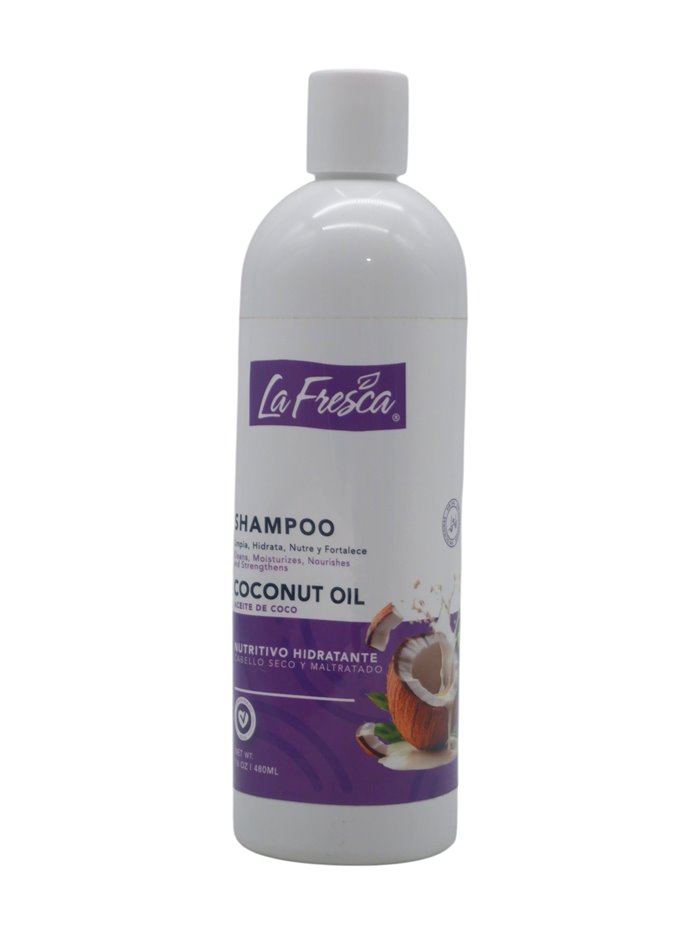 34121 - La Fresca Shampoo. Coconut Oil - 16 fl. oz. - Box:  - Loc: I2