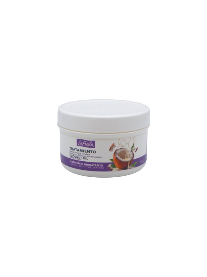 34123 - La Fresca Tratamiento. Coconut Oil - 8 fl. oz. - Box:  - Loc: I2