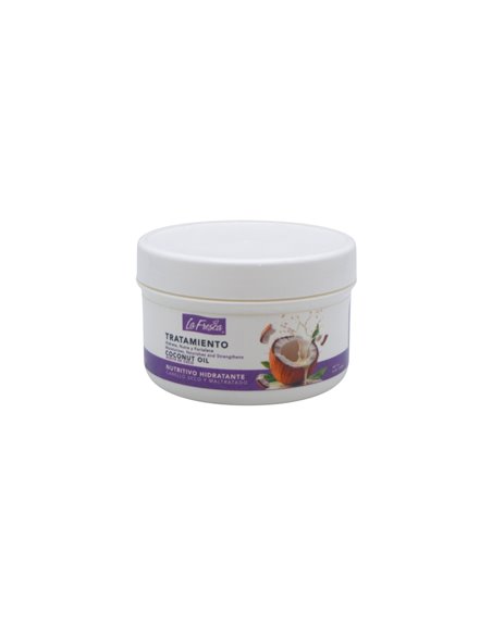 34123 - La Fresca Tratamiento. Coconut Oil - 8 fl. oz. - Box:  - Loc: I2