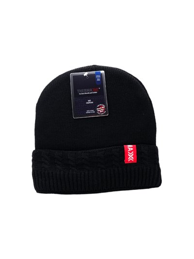 29980 - Thermaxx Winter Hat (Men) Stripes w/ Faux Dash Stripes- 12ct - BOX: 144