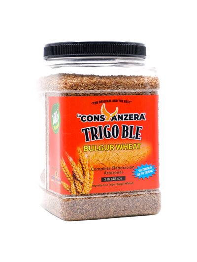 30501 - La Constanzera Bulgur Wheat (Jar) - 3 lbs. (Case of 6) - BOX: 6 Units