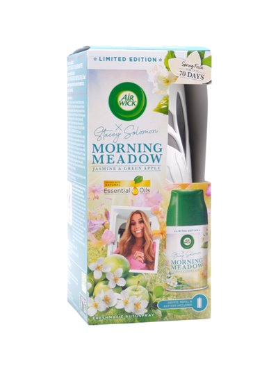 31955 - Air Wick Freshmatic Autospray Kit, Morning Meadow - 250ml. (Case of 4) - BOX: 4 Units