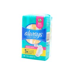 32273 - Always Ultra Thin Size 1  - 3-36ct. (08322) - Box: 6 Pkgs - Loc: E1