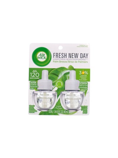 32799 - Air Wick Oil Refill, Plam Breeze - 2x40ml. (Case of 6) - Box: 6 Pkg - Loc: I4
